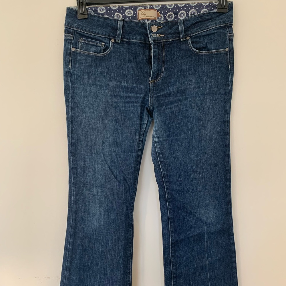 Paige straight leg jeans in EUC